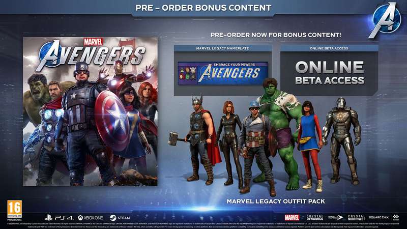 Marvel Avengers (PS4)(New) - Square Enix 90G