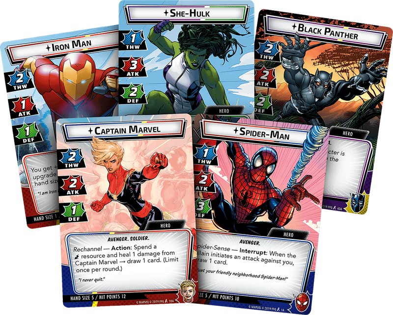 Marvel Champions Core Set - The Card Game (New) - Fantasy Flight Games 2000G