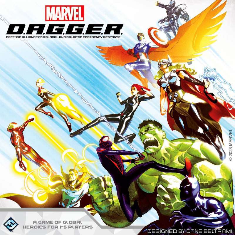 Marvel D.A.G.G.E.R. (New) - Fantasy Flight Games 2200G