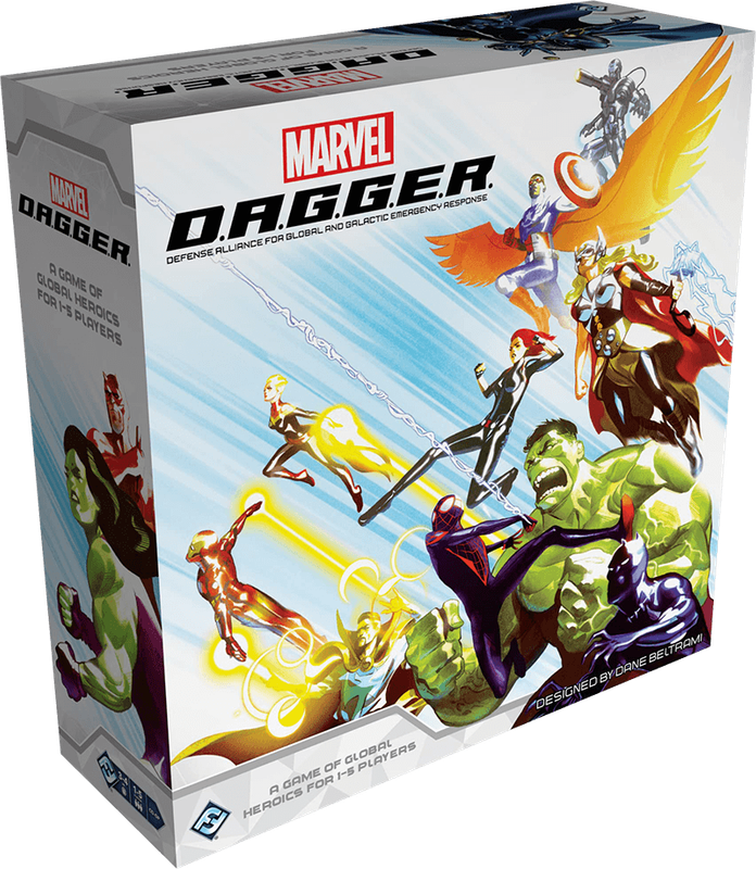 Marvel D.A.G.G.E.R. (New) - Fantasy Flight Games 2200G