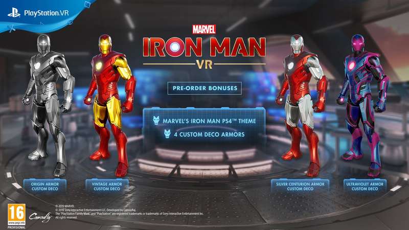 Iron Man VR (VR)(PS4)(New) - Sony (SIE / SCE) 90G