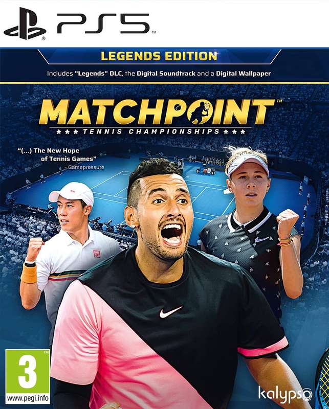 Matchpoint: Tennis Championships - Legends Edition (PS5)(New) - Kalypso 90G