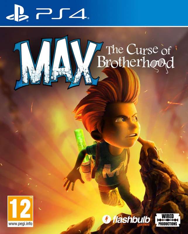 Max: The Curse of Brotherhood (PS4)(New) - Wired Productions 90G