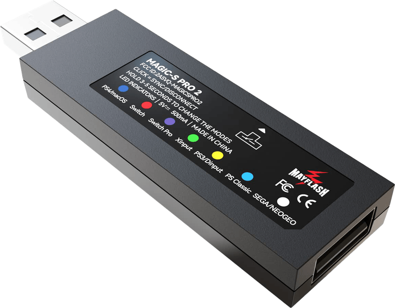 Magic-S Pro 2 Wireless Bluetooth USB Adapter (PC / PS3 / PS4 / Switch)(New) - Mayflash 250G