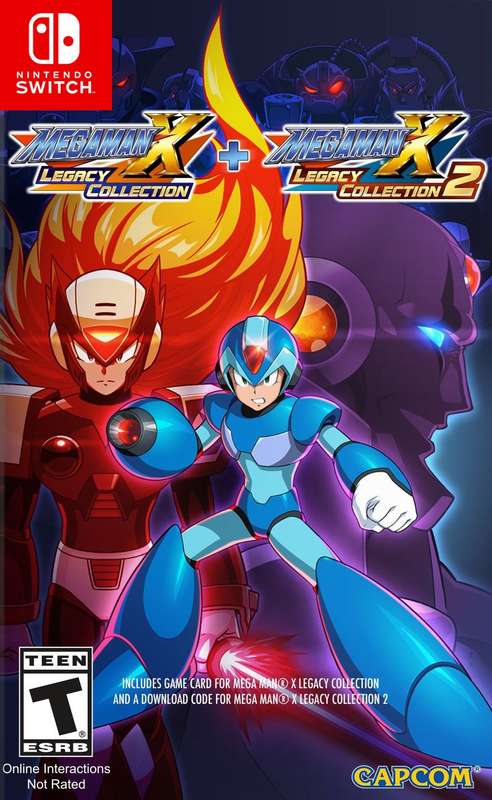 Mega Man X: Legacy Collection 1 + 2 (NTSC/U)(NS / Switch)(New) - Capcom 100G