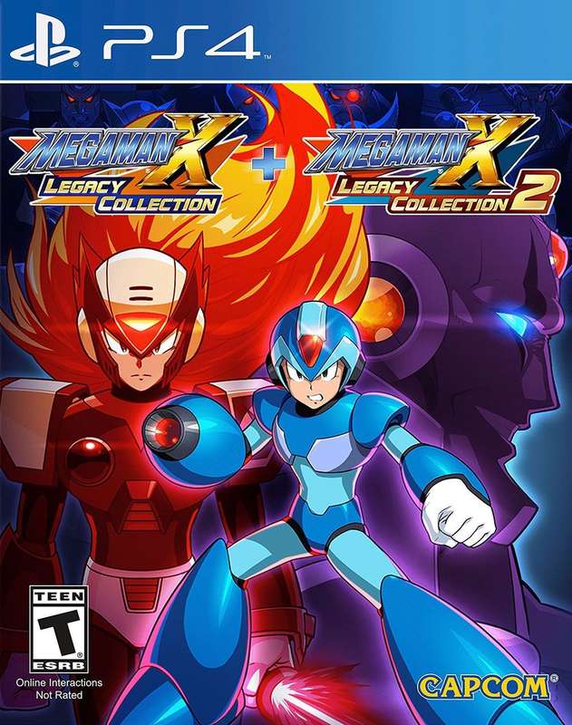 Mega Man X: Legacy Collection 1 + 2 (NTSC/U)(PS4)(New) - Capcom 120G