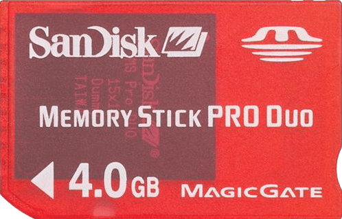 PlayStation Portable Memory Stick Pro Duo - 4GB Card (PSP)(New) - Various 50G
