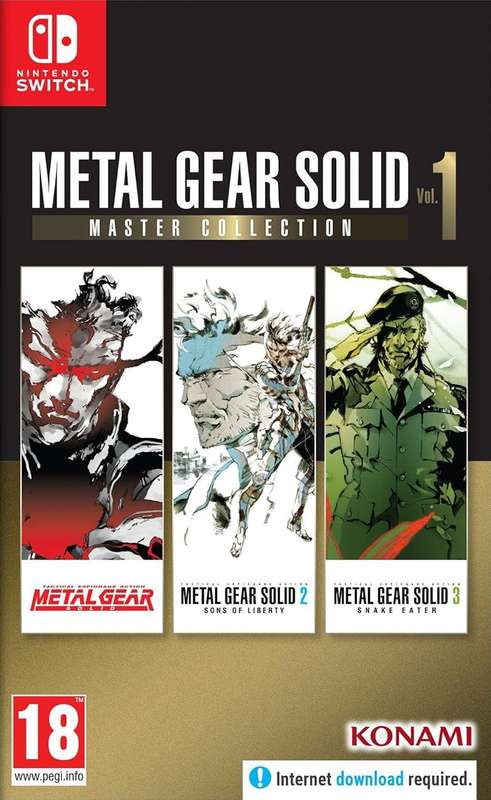 Metal Gear Solid: Master Collection Vol. 1 (NS / Switch)(New) - Konami 100G