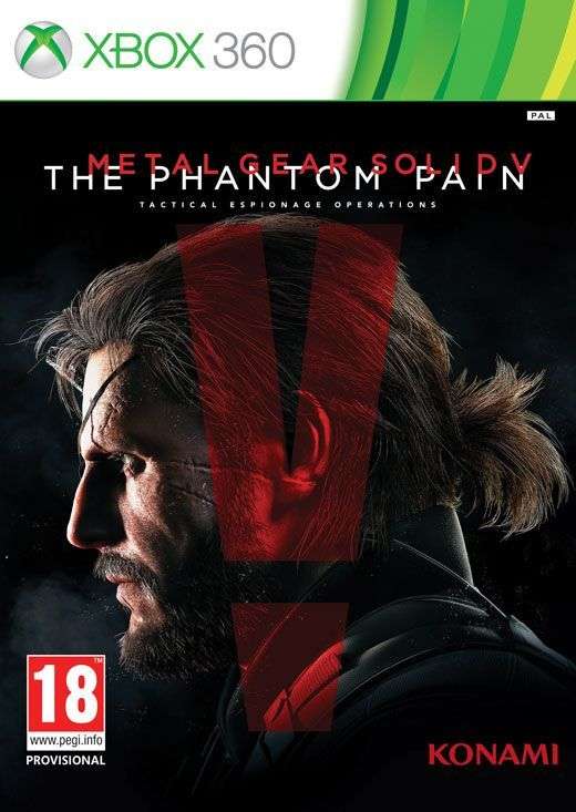 Metal Gear Solid V: The Phantom Pain - Day One Edition (Xbox 360)(New) - Konami 130G