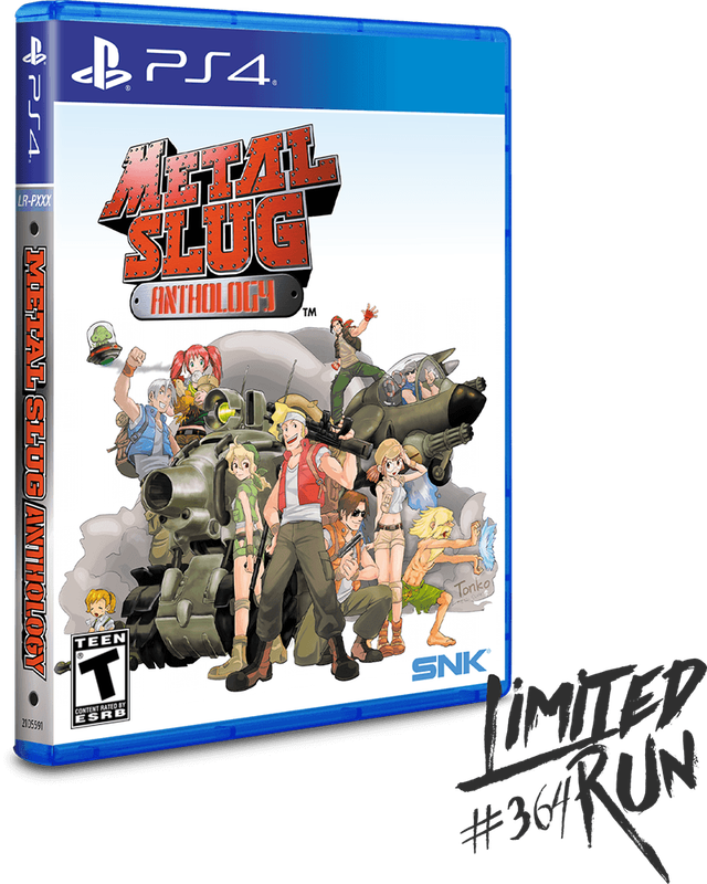 Metal Slug: Anthology (NTSC/U)(PS4)(New) - Limited Run Games / LRG 90G