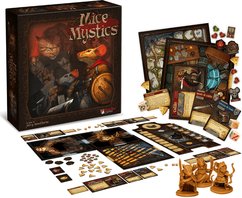 Mice and Mystics (New) - Plaid Hat Games 1600G