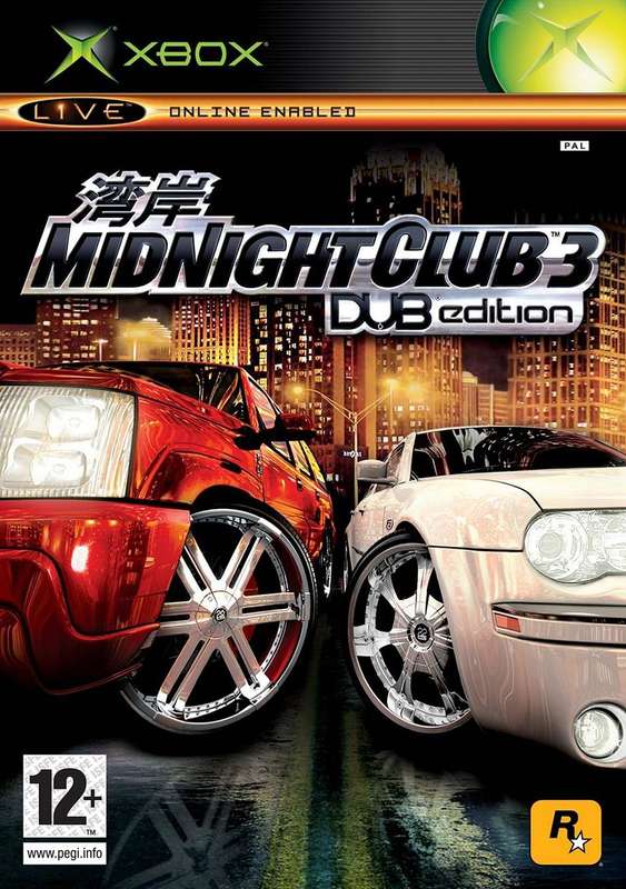 Midnight Club 3: DUB Edition (Xbox)(Pwned) - Rockstar Games 130G