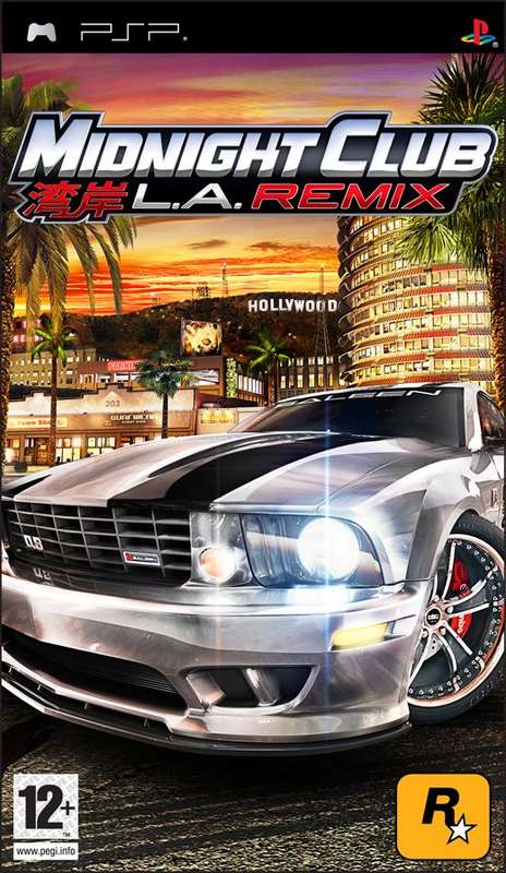 Midnight Club: L.A. Remix (PSP)(Pwned) - Rockstar Games 80G