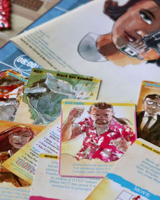 Mind MGMT: The Psychic Espionage Game (New) - Off the Page Games 1800G