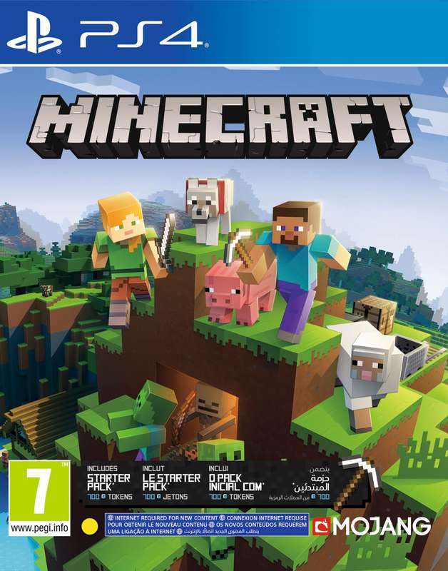 Minecraft: Bedrock Edition (VR-Compatible)(PS4)(New) - Sony (SIE / SCE) 90G