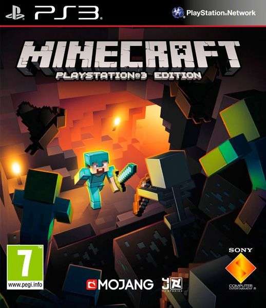 Minecraft: PlayStation 3 Edition (PS3)(New) - Sony (SIE / SCE) 120G