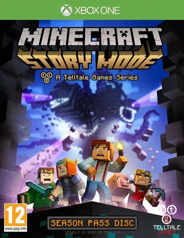 Minecraft: Story Mode - Season Pass Disc (Xbox One)(Pwned) - Telltale Games 120G
