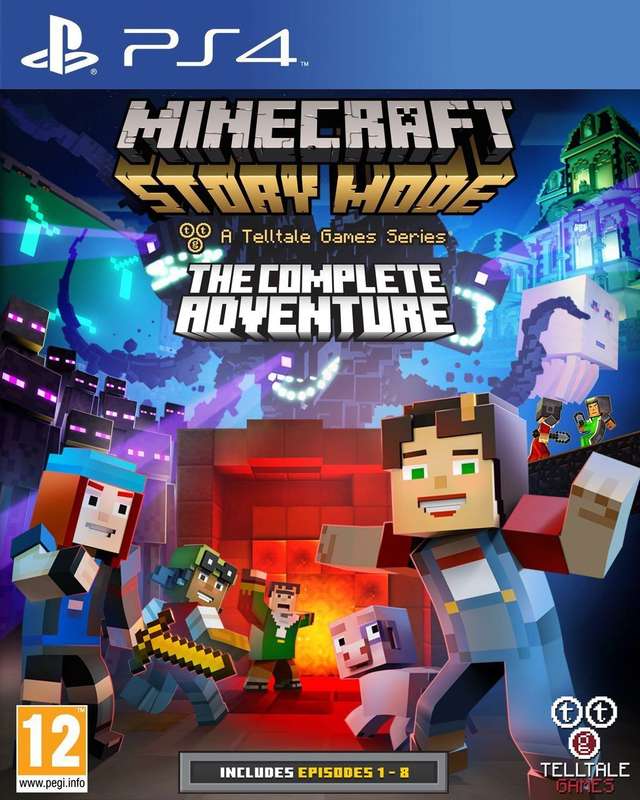 Minecraft: Story Mode - The Complete Adventure (PS4)(New) - Telltale Games 90G