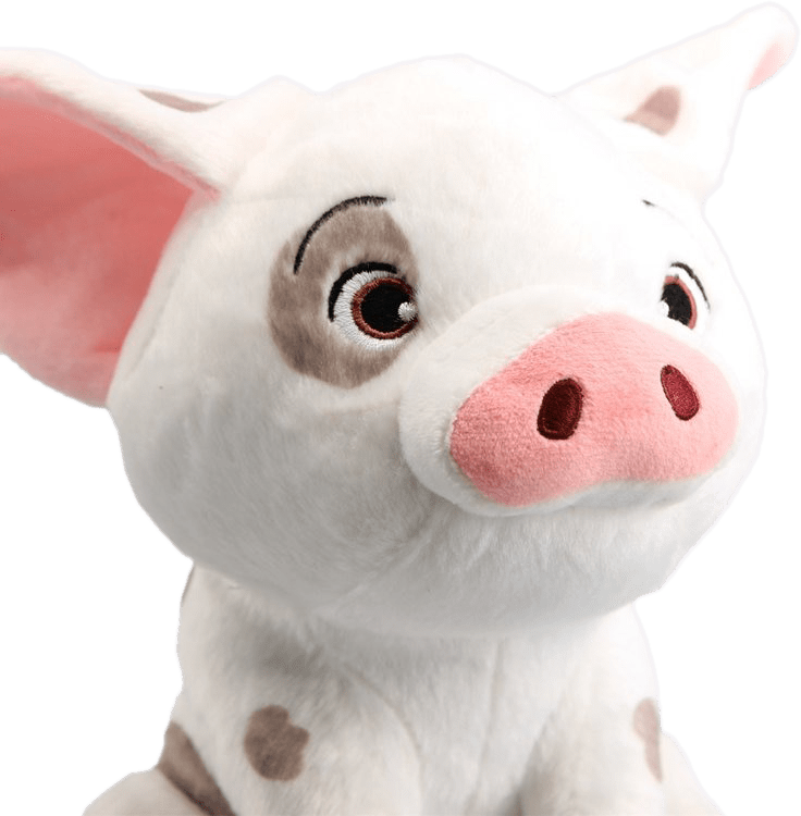 Moana - 8'' Pua the Pig Plush (New) - Various 300G