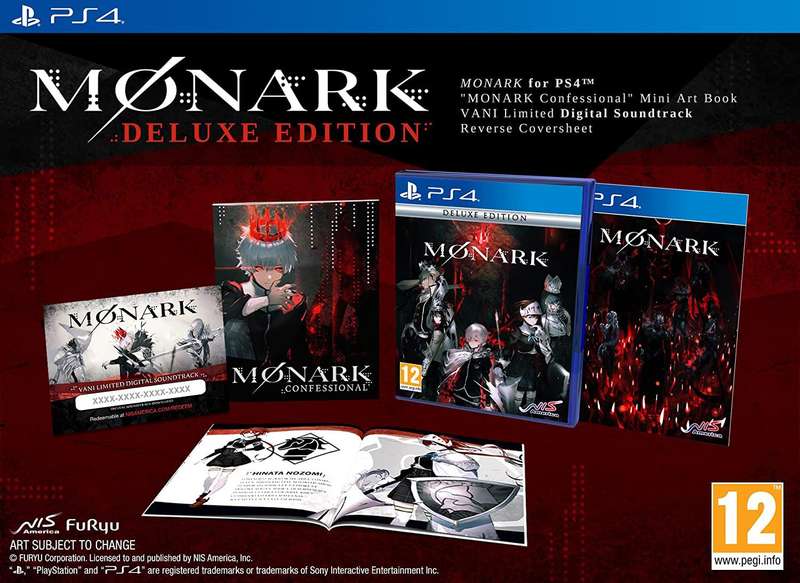 Monark - Deluxe Edition (PS4)(New) - NIS America / Europe 90G