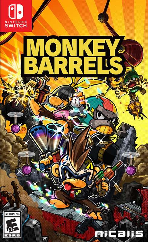 Monkey Barrels (NTSC/U)(NS / Switch)(New) - Nicalis 100G