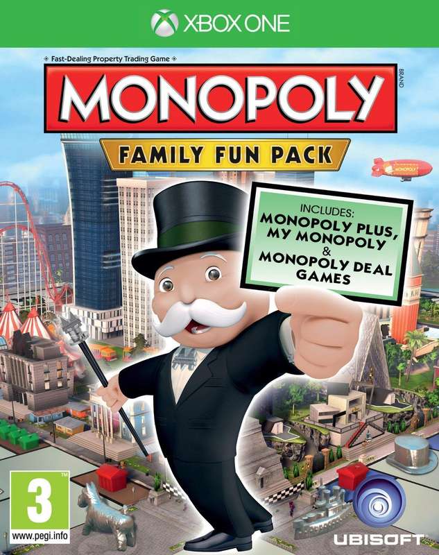Monopoly: Family Fun Pack (Xbox One)(New) - Ubisoft 120G