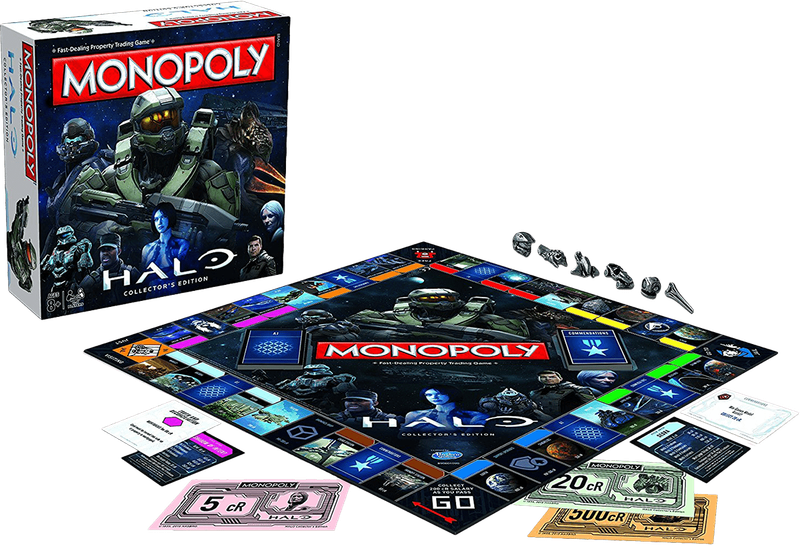 Monopoly: Halo - Collector's Edition (New) - Winning Moves 1000G