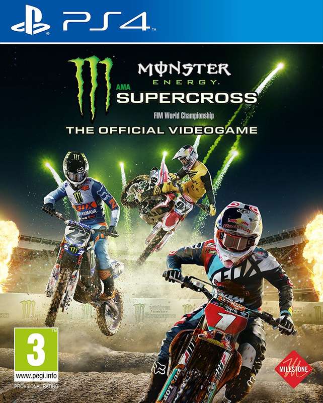 Monster Energy Supercross - The Official Videogame (PS4)(Pwned) - Milestone 90G