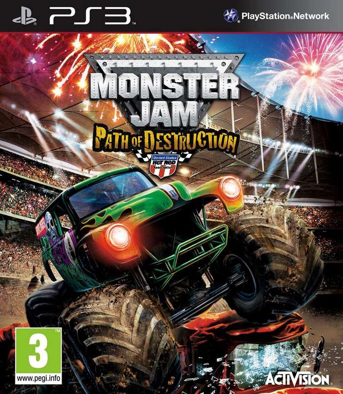 Monster Jam: Path of Destruction (PS3)(Pwned) - Activision 120G
