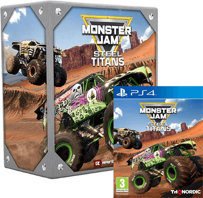 Monster Jam: Steel Titans - Collector's Edition (PS4)(New) - THQ Nordic / Nordic Games 2200G