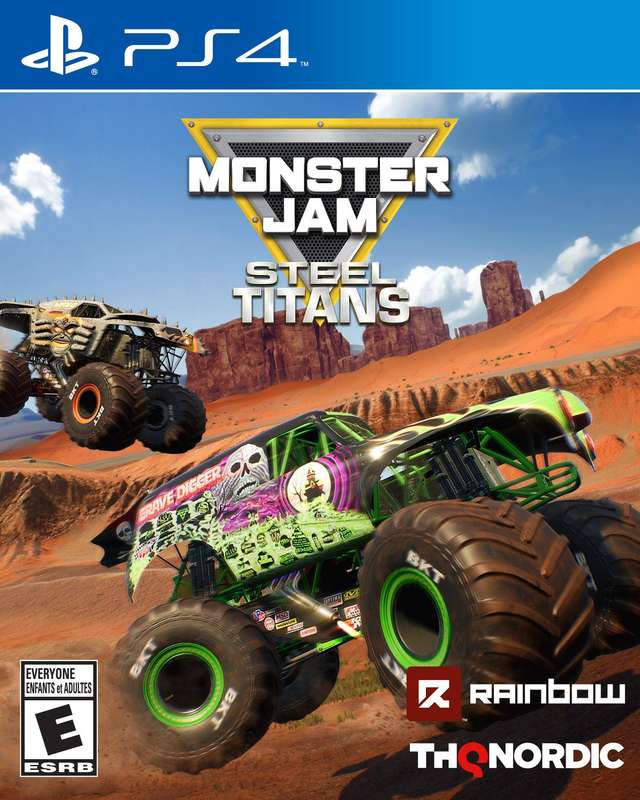 Monster Jam: Steel Titans (NTSC/U)(PS4)(New) - THQ Nordic / Nordic Games 90G
