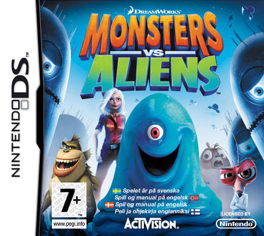 Monsters vs. Aliens (NDS)(Pwned) - Activision 110G