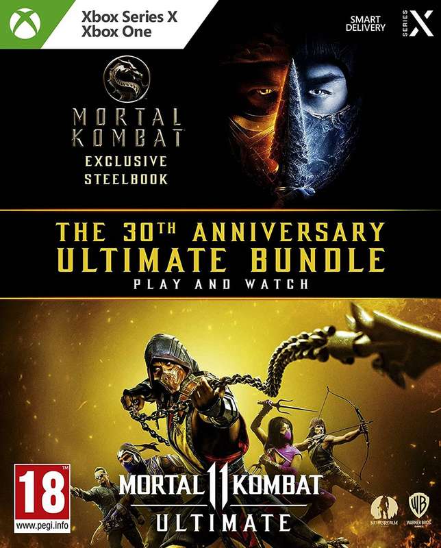 Mortal Kombat 11 - The 30th Anniversary Ultimate Steelbook Bundle (Xbox Series)(New) - Warner Bros.