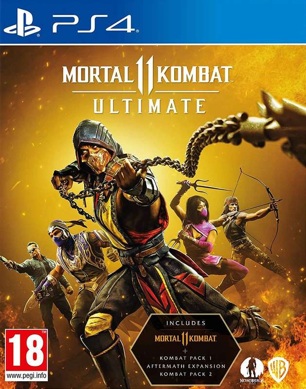 Mortal Kombat 11 - Ultimate (PS4)(New) - Warner Bros. Interactive Entertainment 90G