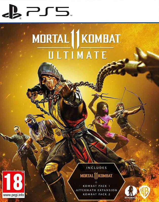 Mortal Kombat 11 - Ultimate (PS5)(New) - Warner Bros. Interactive Entertainment 90G