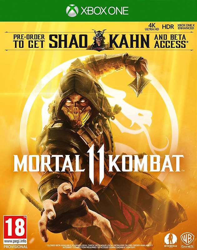 Mortal Kombat 11 (Xbox One)(New) - Warner Bros. Interactive Entertainment 120G