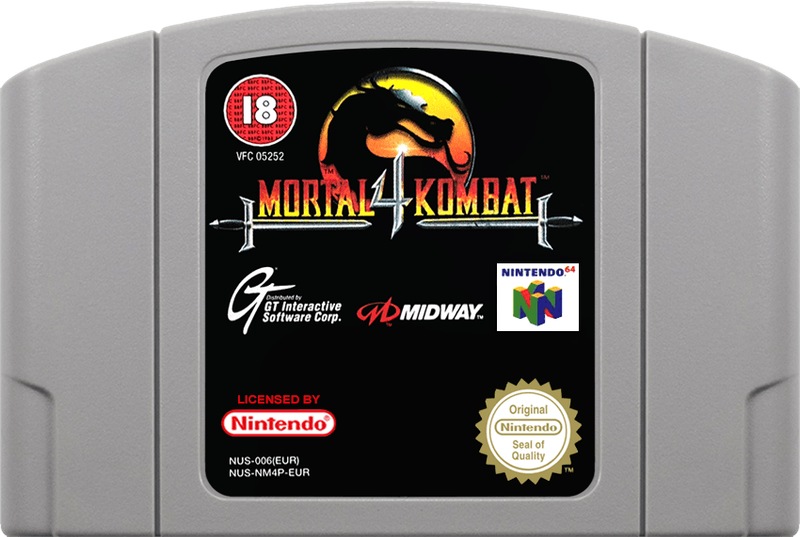 Mortal Kombat 4 (Cart Only)(N64)(Pwned) - GT Interactive Software 130G