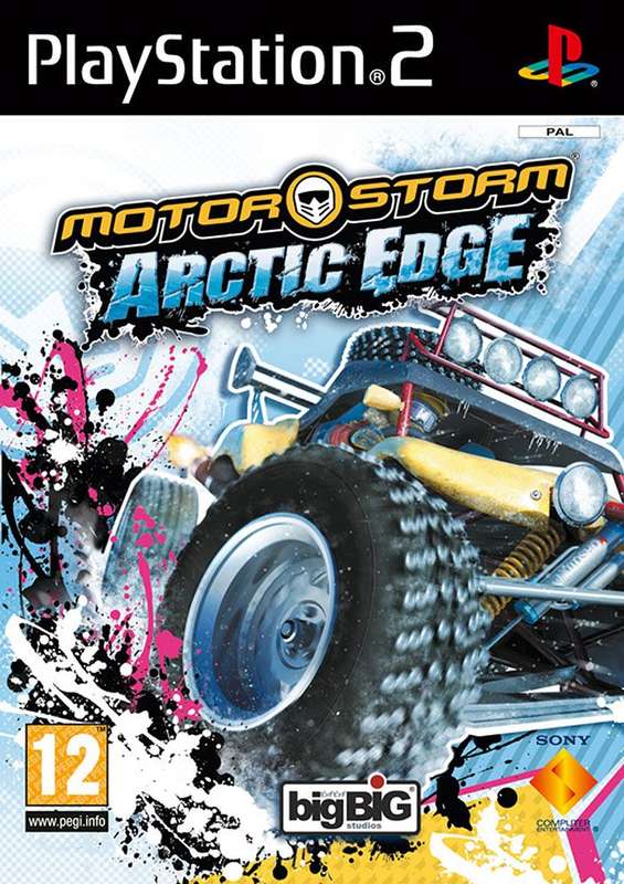 MotorStorm: Arctic Edge *Non-English Cover* (PS2)(Pwned) - Sony (SIE / SCE) 130G