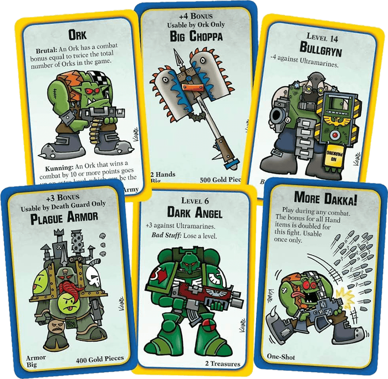 Munchkin: Warhammer 40,000 (New) - Steve Jackson Games 500G