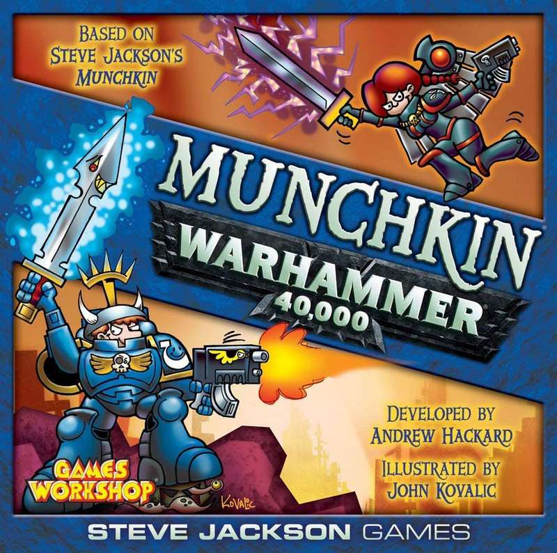 Munchkin: Warhammer 40,000 (New) - Steve Jackson Games 500G