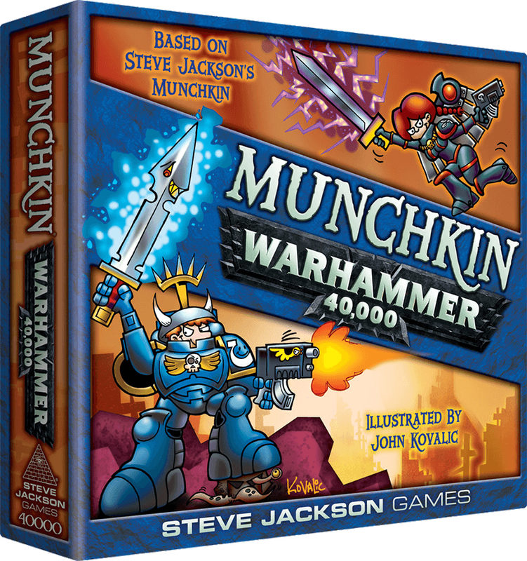 Munchkin: Warhammer 40,000 (New) - Steve Jackson Games 500G
