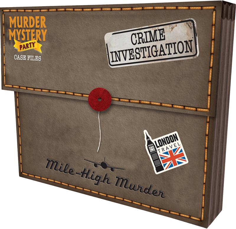 Murder Mystery Party: Case Files - Mile High Murder (New) - University Games 850G