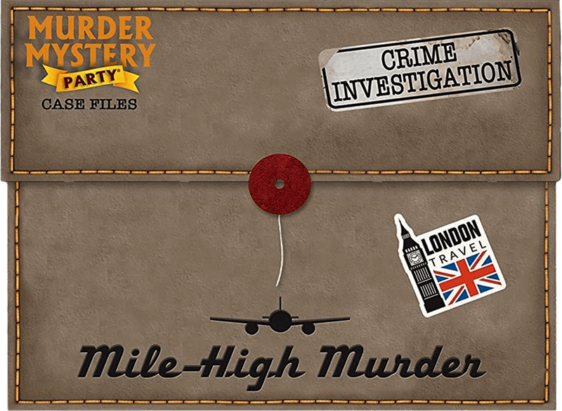 Murder Mystery Party: Case Files - Mile High Murder (New) - University Games 850G