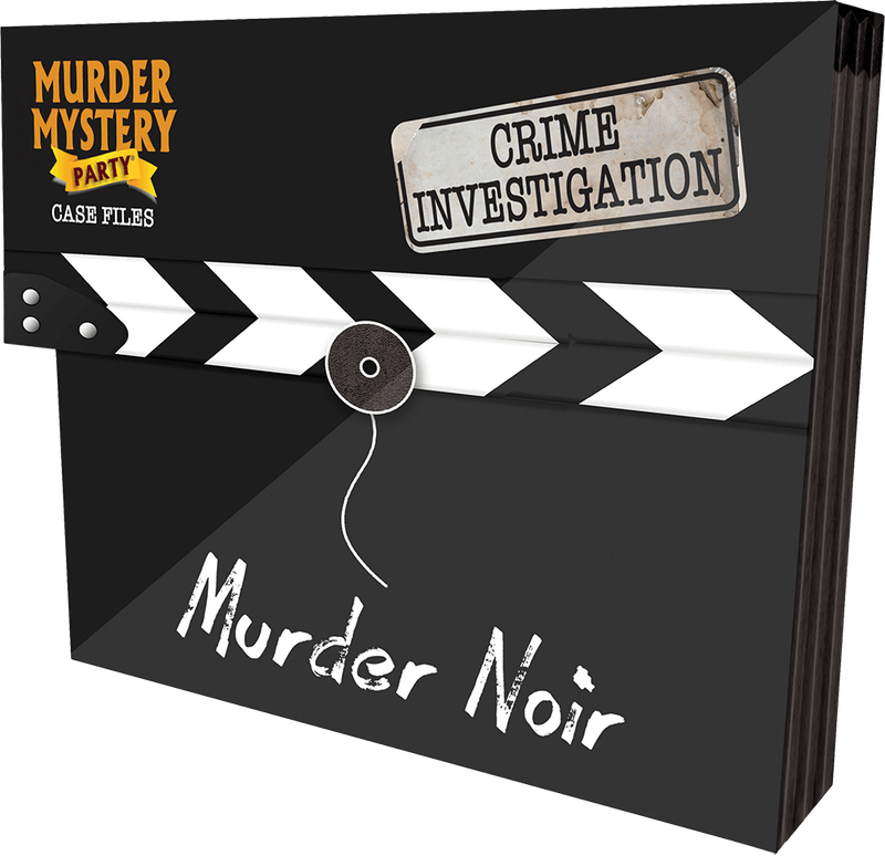 Murder Mystery Party: Case Files - Murder Noir (New) - University Games 850G