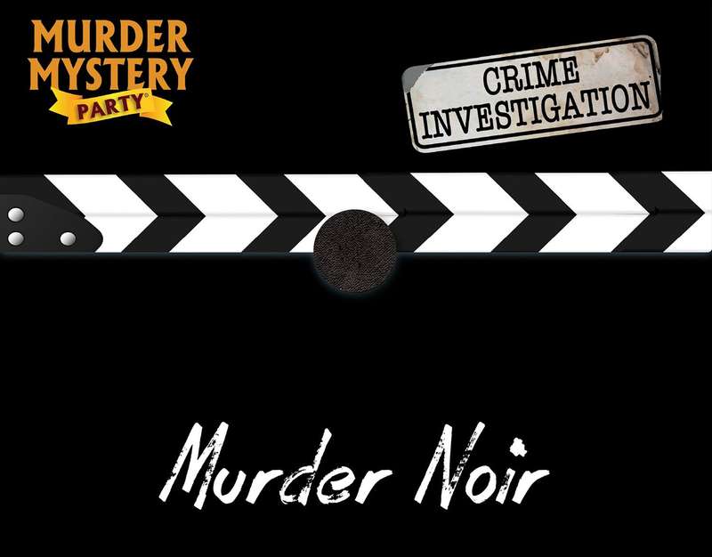 Murder Mystery Party: Case Files - Murder Noir (New) - University Games 850G