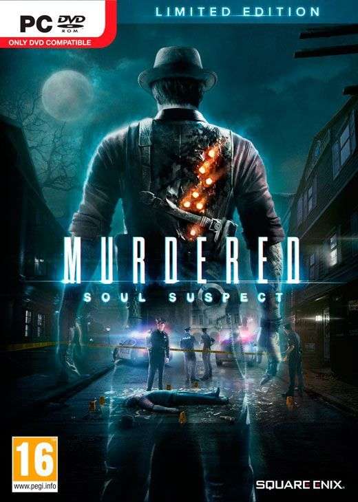 Murdered: Soul Suspect - Limited Edition (PC)(New) - Square Enix 130G