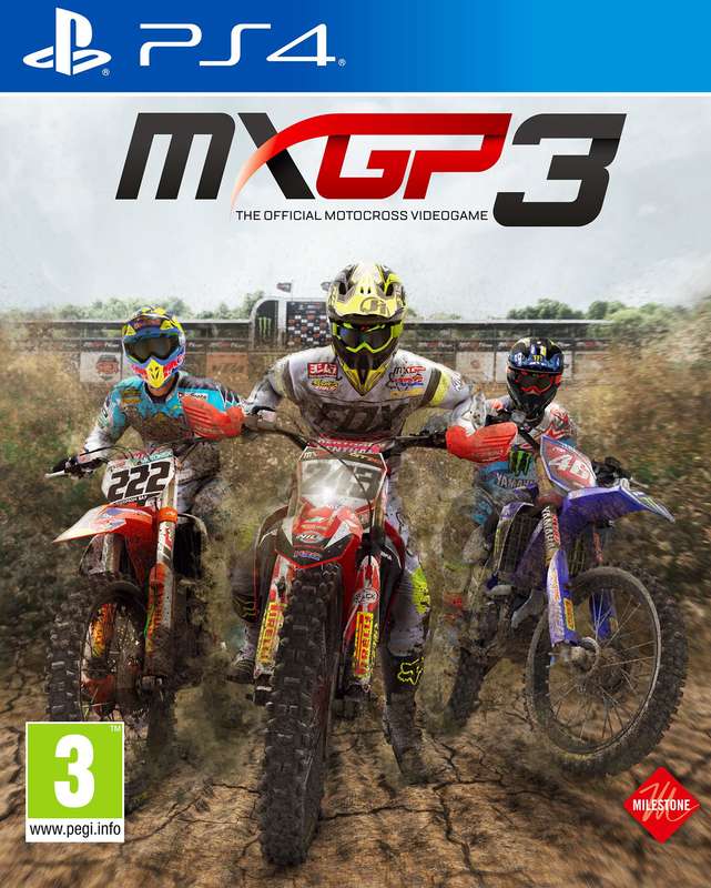 MXGP 3 - The Official Motocross Videogame (PS4)(New) - Milestone 90G