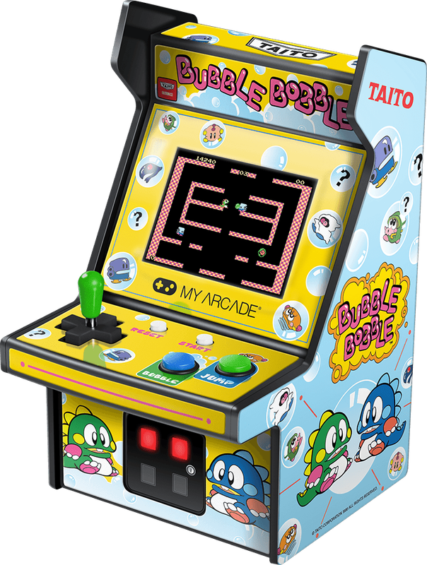 Micro Player Retro Arcade - Bubble Bobble (New) - My Arcade 1500G