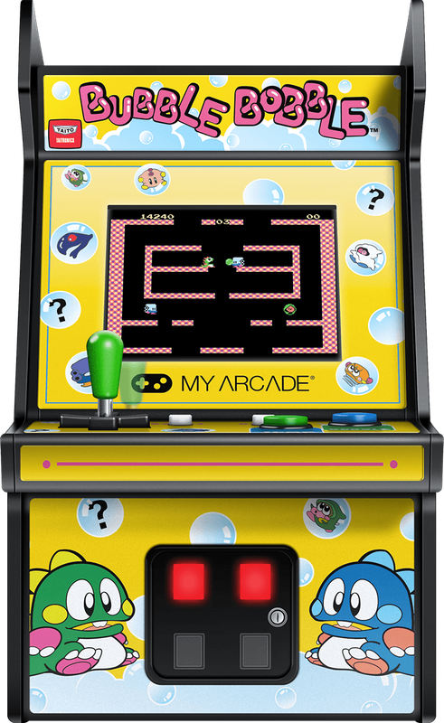 Micro Player Retro Arcade - Bubble Bobble (New) - My Arcade 1500G