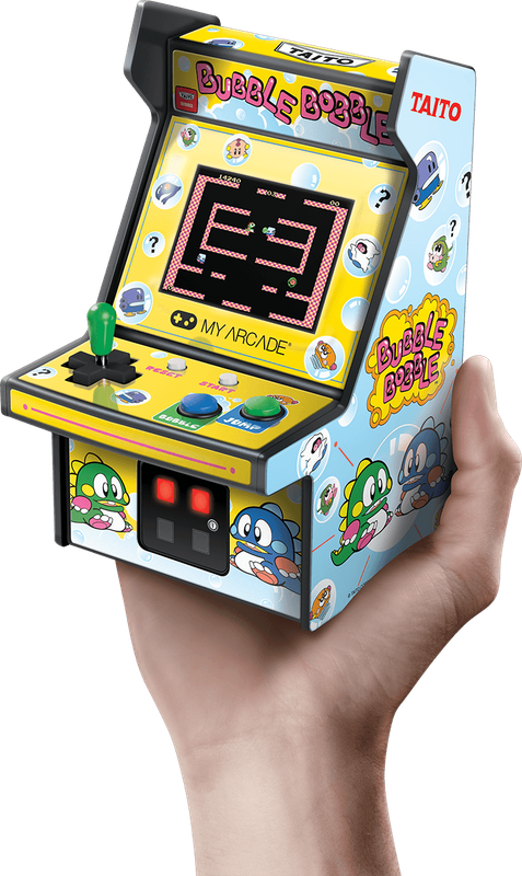 Micro Player Retro Arcade - Bubble Bobble (New) - My Arcade 1500G